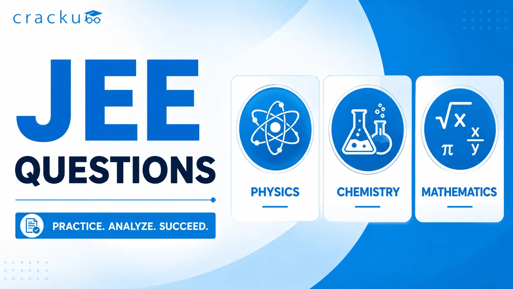 JEE Questions PDF with Video Solutions, Download Now